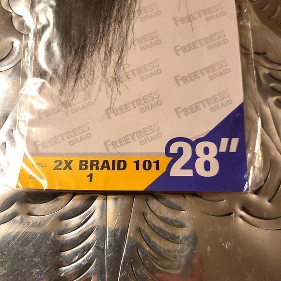 Pre cut,pre feathered,pre layered,pre_stretched,Freetress BRAID,shake n go ! - Picture 2 of 7